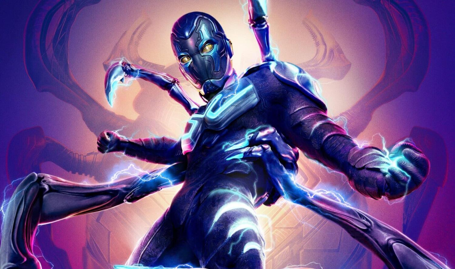 Xolo Maridueña como Jaime Reyes e Besouro Azul